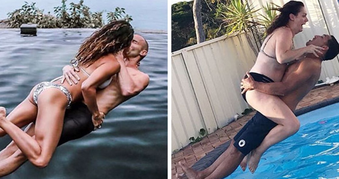 Австралийка пародирует слишком идеальные фото знаменитостей и доказывает, что в реальности всё выглядело бы совершенно иначе